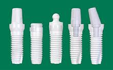 1 stage and 2 stage Zirconium dental implants used in Costa Rica